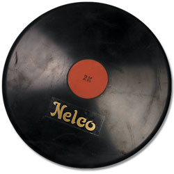 Black Rubber Discus-Official 2K