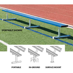7.5' Surface Mt Bench w/o back (colored)