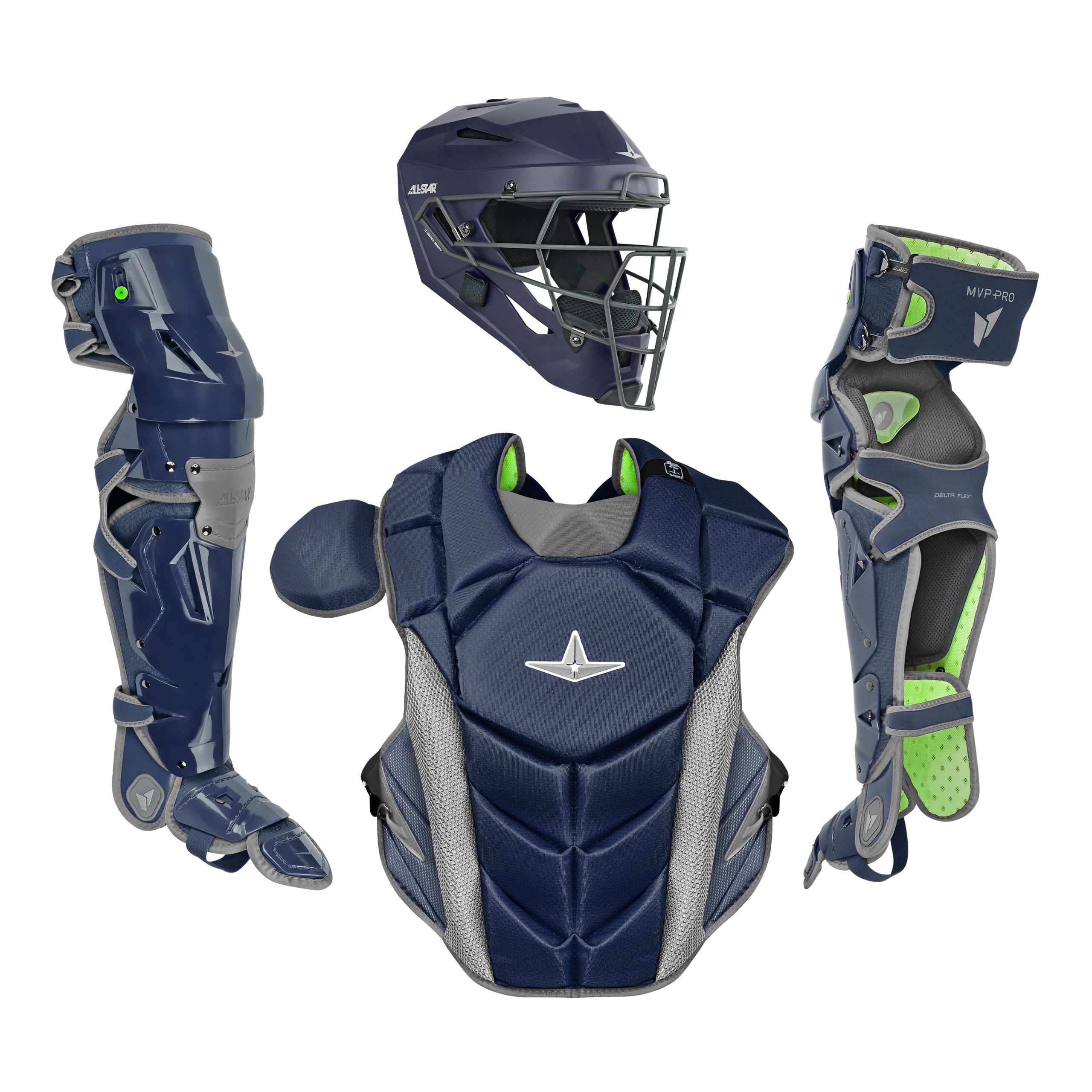 All-Star MVP-PRO Series Baseball Catcher's Kit - Image 3