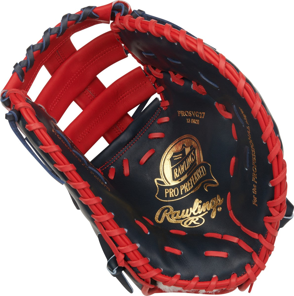 Rawlings Pro Preferred PROSVG27 Vladimir Guerrero Jr. Model 13" Baseball First-Base Mitt - Image 2