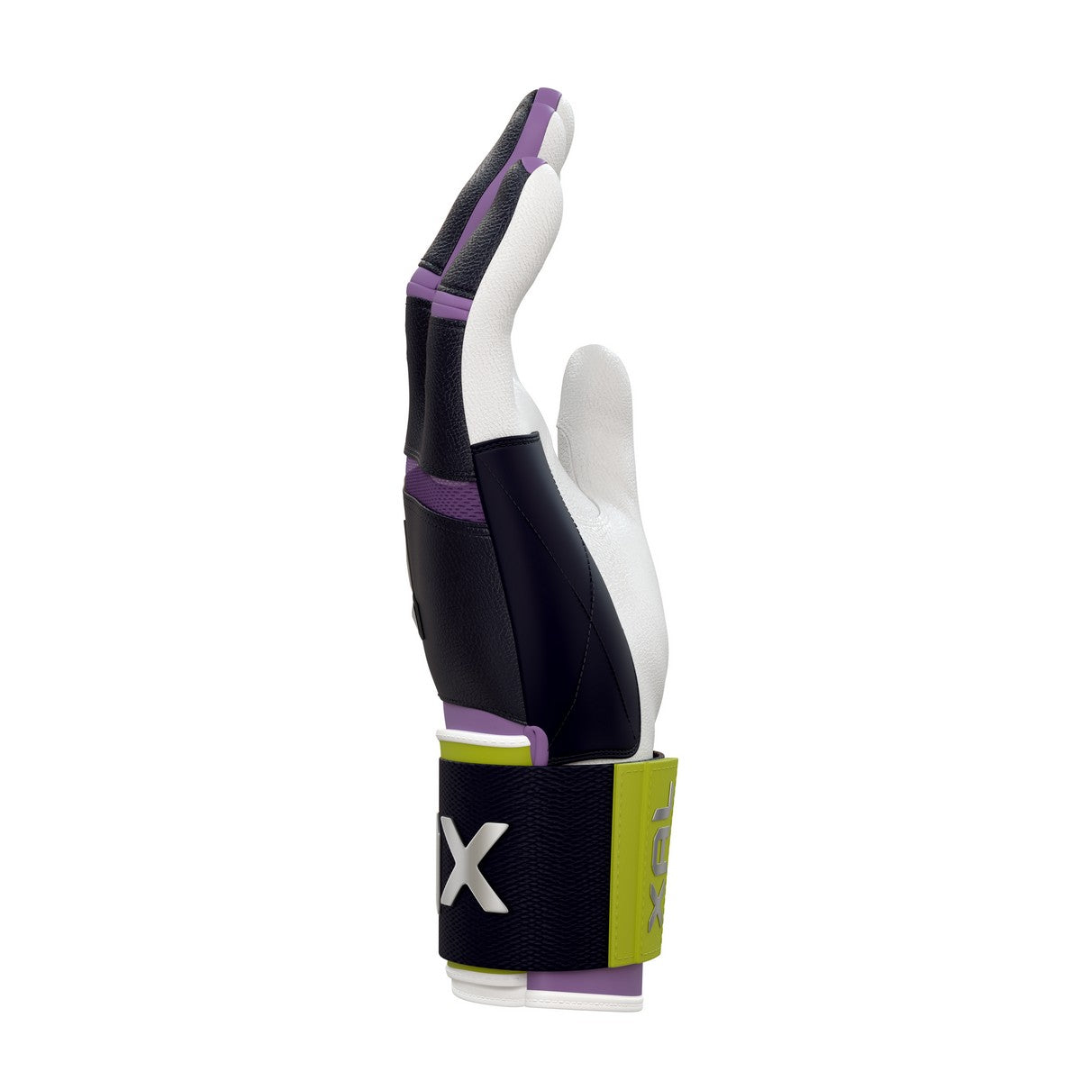 Jax Going Yard Grape Traditional Swing Strap Cuff Adult Batting Gloves - Image 2