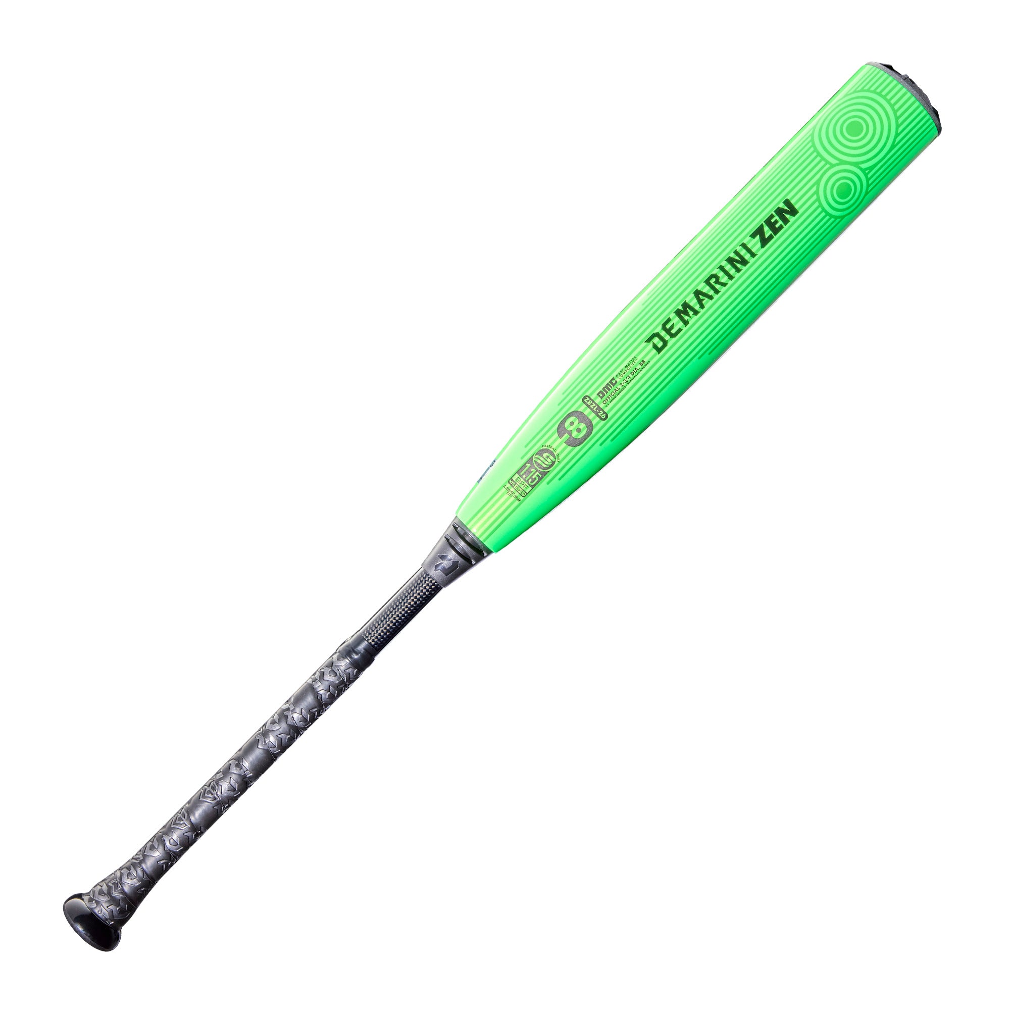 DeMarini 2026 Zen SL 2-Piece Composite 2-3/4" Barrel -8 USSSA Baseball Bat - Image 4