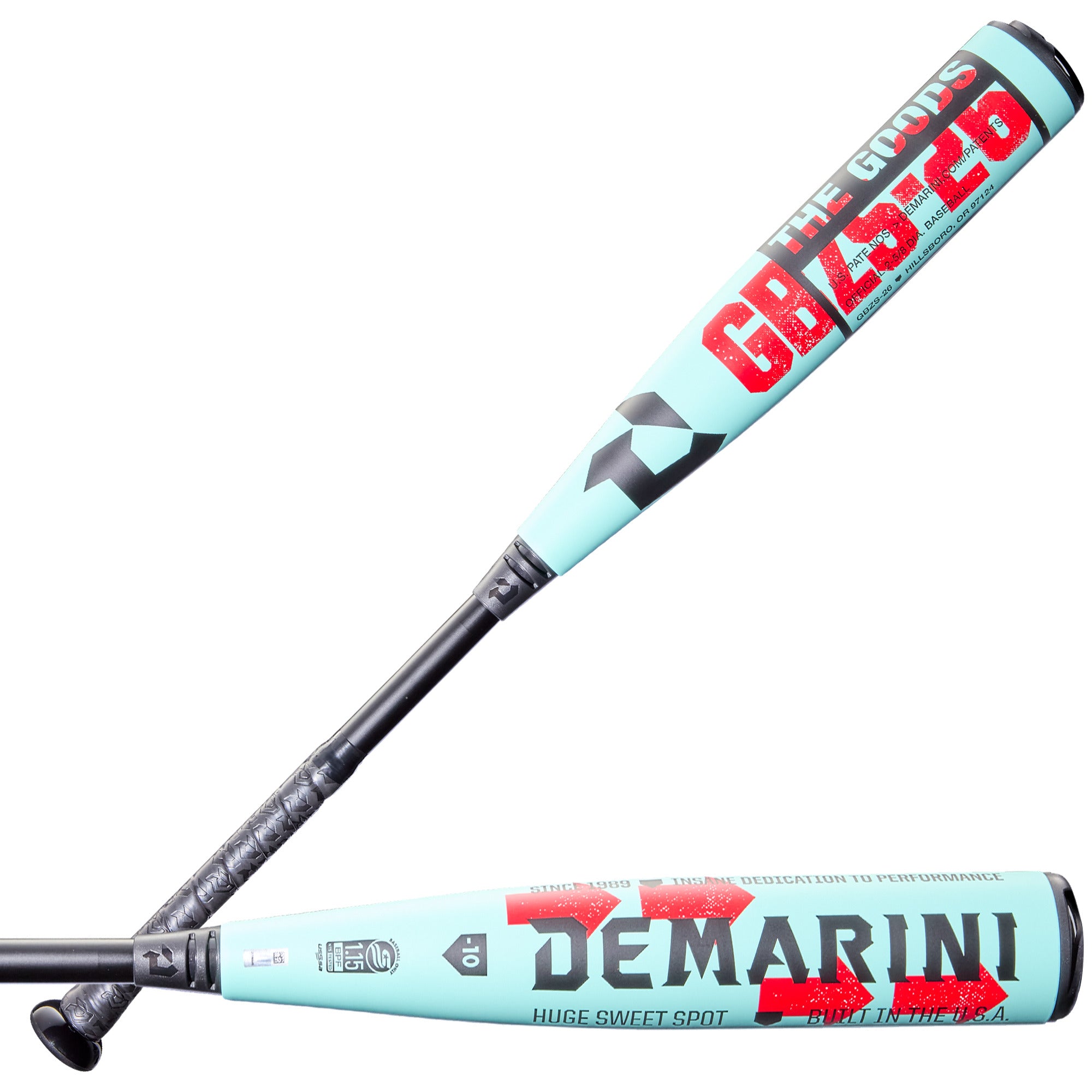 DeMarini 2026 The Goods 2-Piece Composite 2-3/4" Barrel -10 USSSA Baseball Bat - Image 3