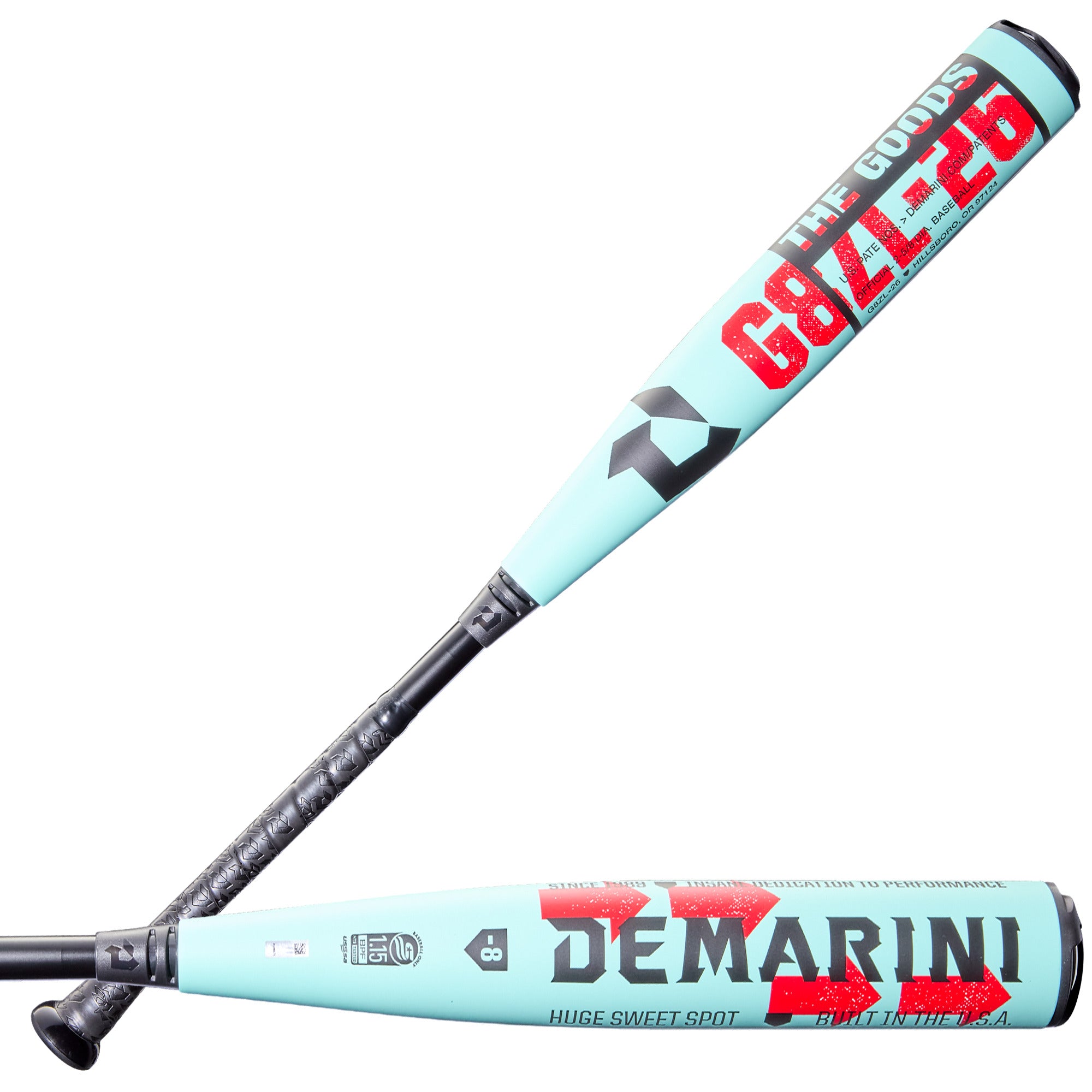 DeMarini 2026 The Goods 2-Piece Composite 2-3/4" Barrel -8 USSSA Baseball Bat - Image 3