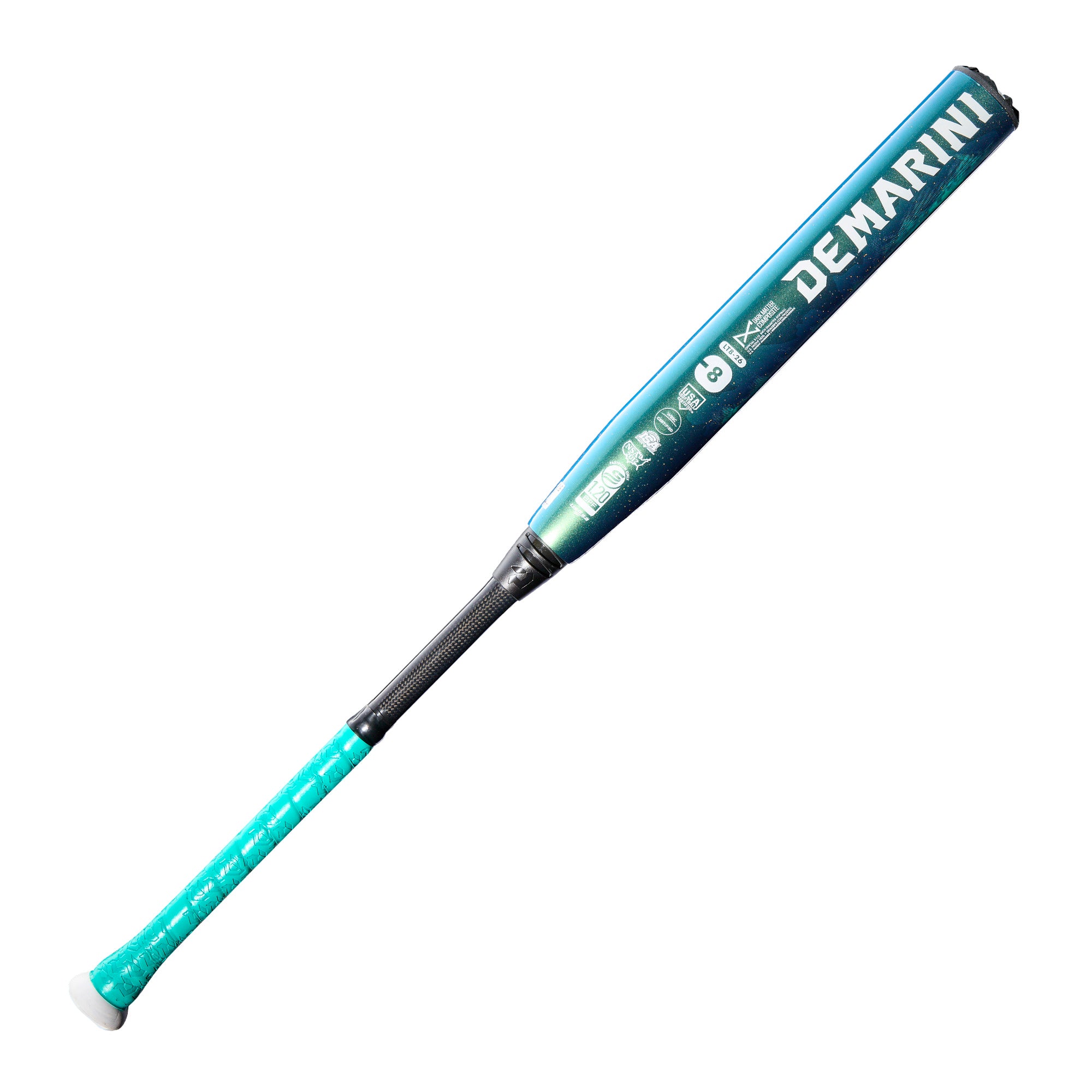 DeMarini 2026 Lotus -8 2-Piece Composite 2-1/4" Barrel Fastpitch Softball Bat - Image 3