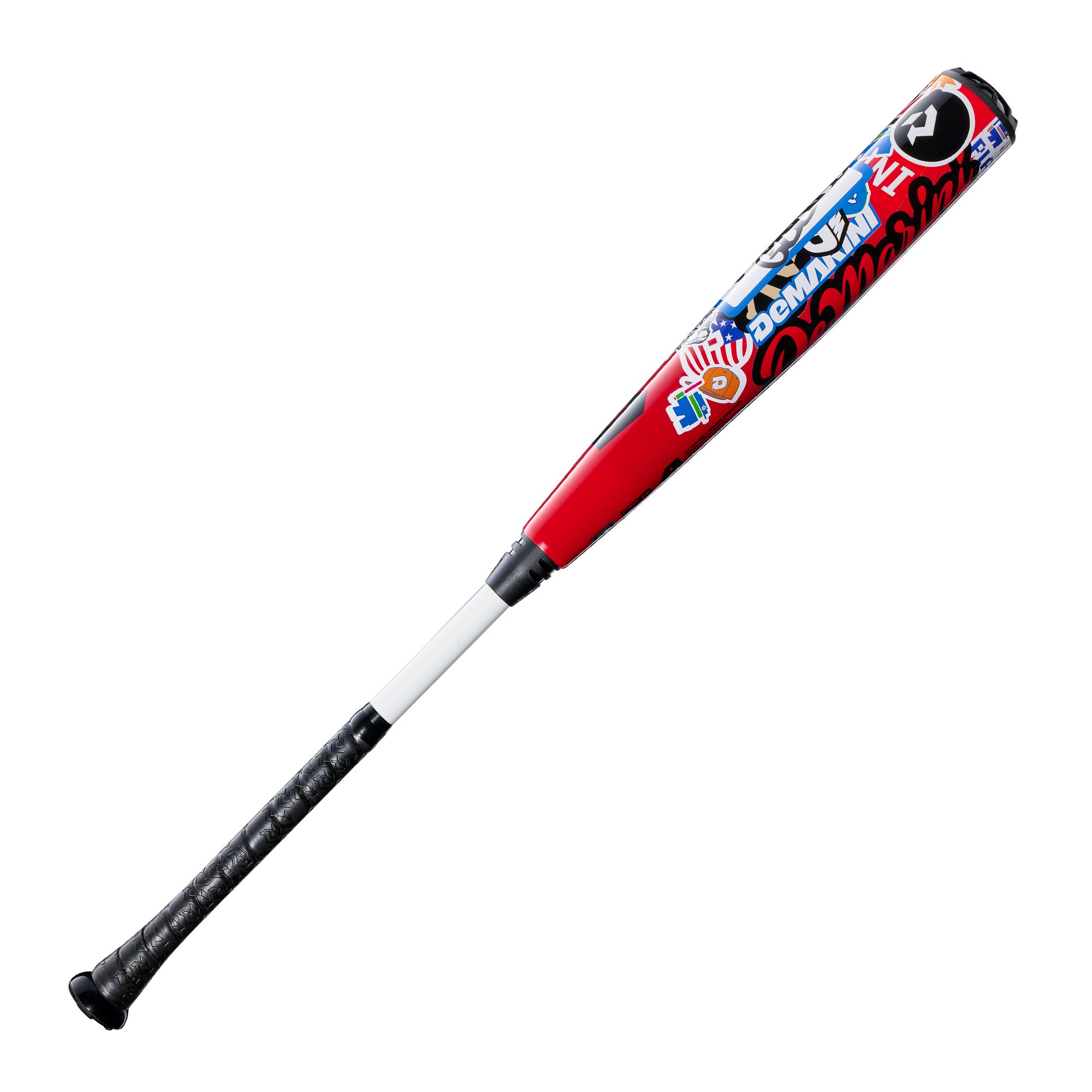 DeMarini 2026 The Goods Limited Edition Sticker Bomb 2-Piece -3 BBCOR Baseball Bat - Image 3