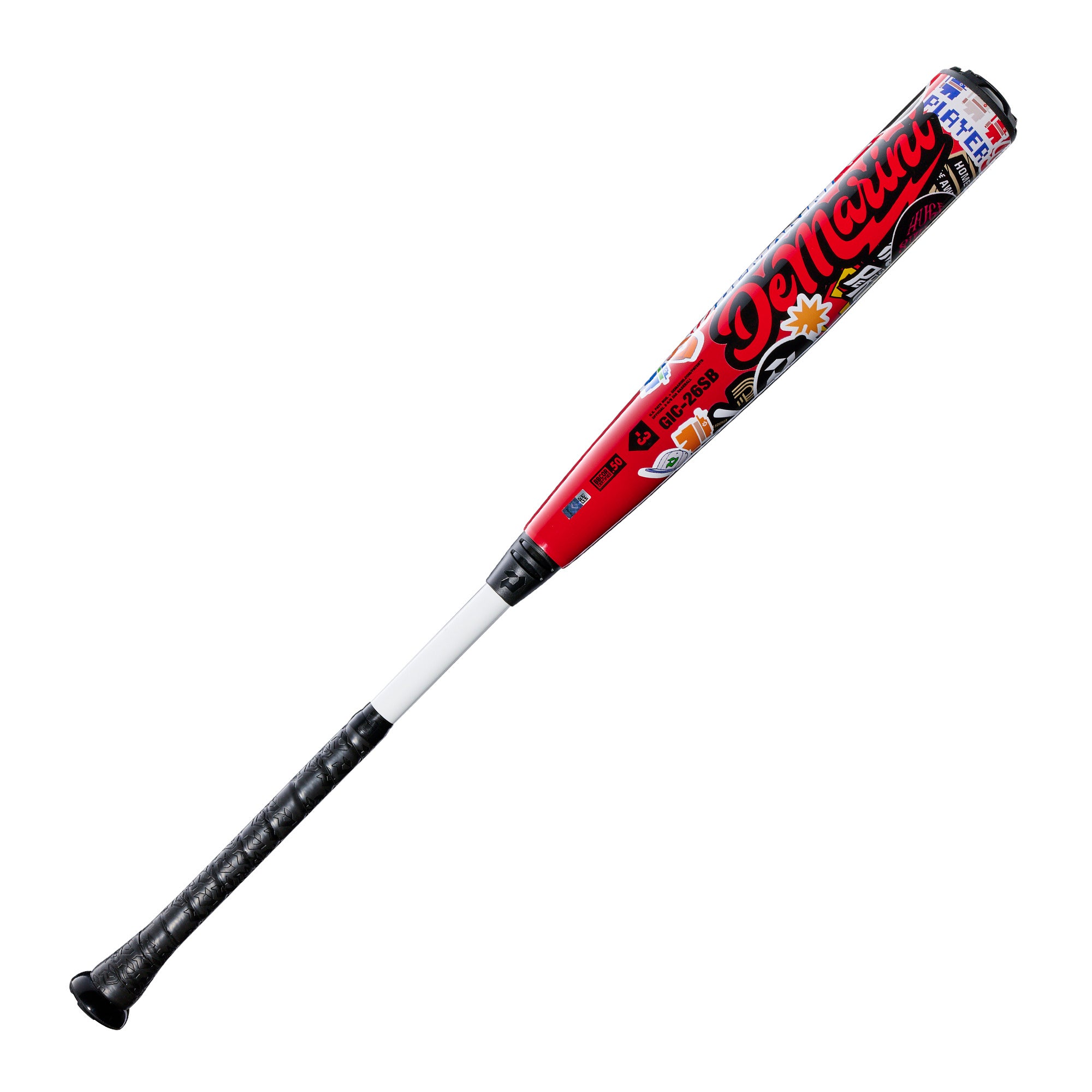 DeMarini 2026 The Goods Limited Edition Sticker Bomb 2-Piece -3 BBCOR Baseball Bat - Image 5