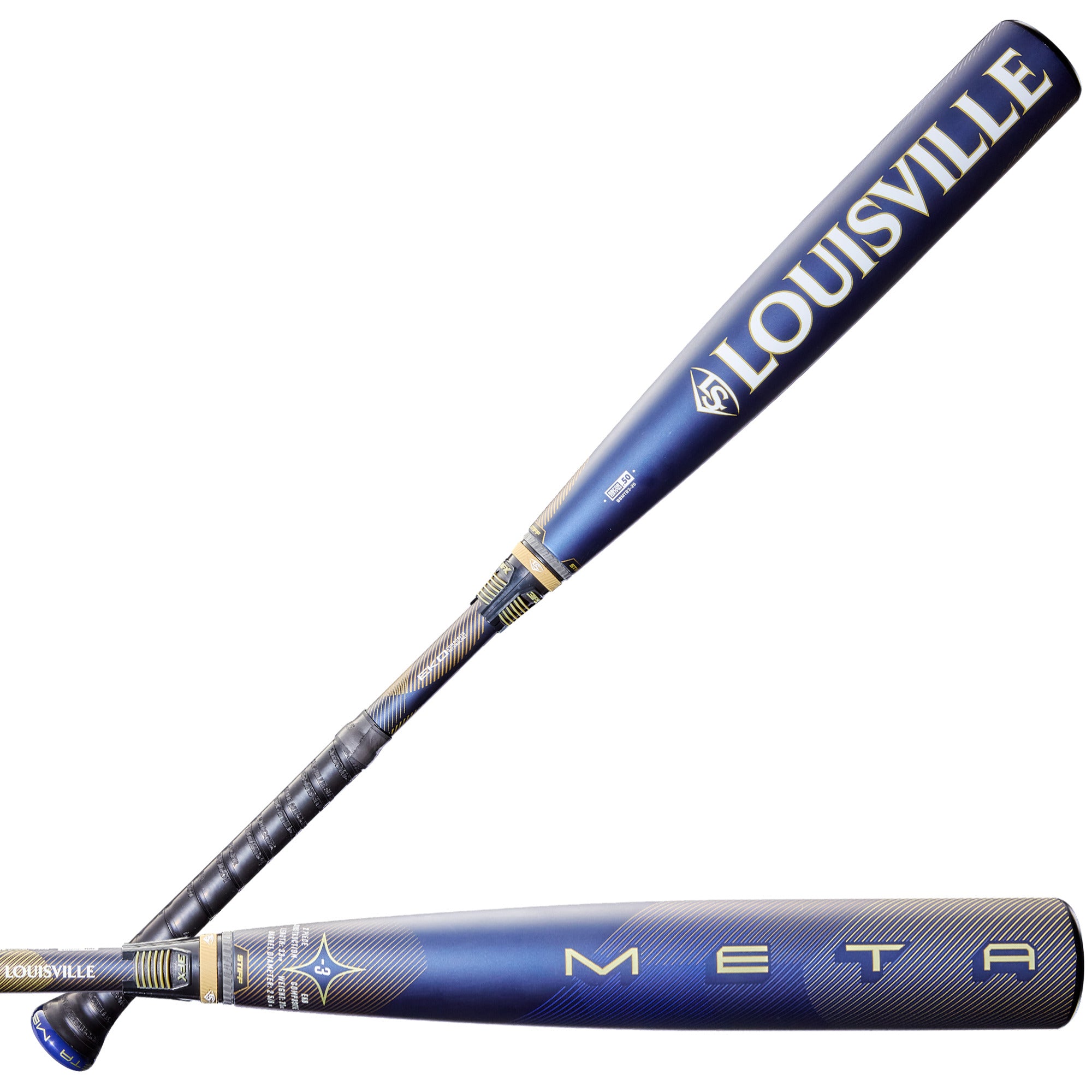Louisville Slugger 2026 Meta 2-Piece Composite 2-5/8" Barrel -3 BBCOR Baseball Bat - Image 7