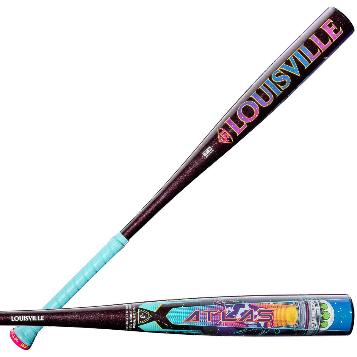 Louisville Slugger 2026 Atlas Limited Edition A51 1-Piece -3 BBCOR Baseball Bat - Image 2