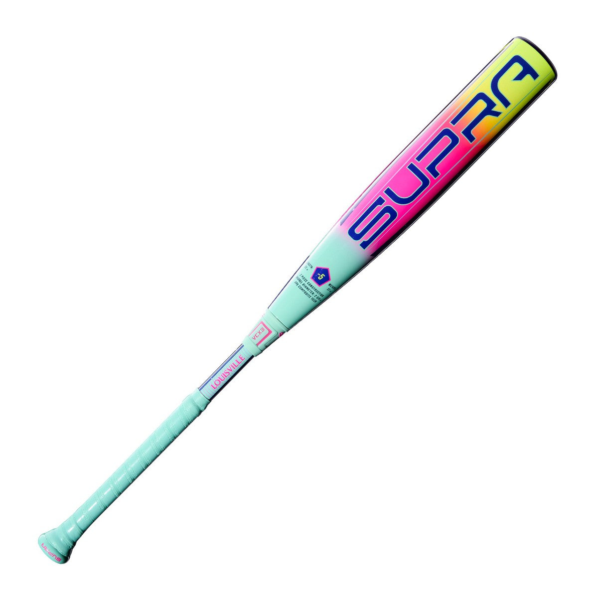 Louisville Slugger 2027 Supra -5 USSSA 2-Piece Composite Baseball Bat