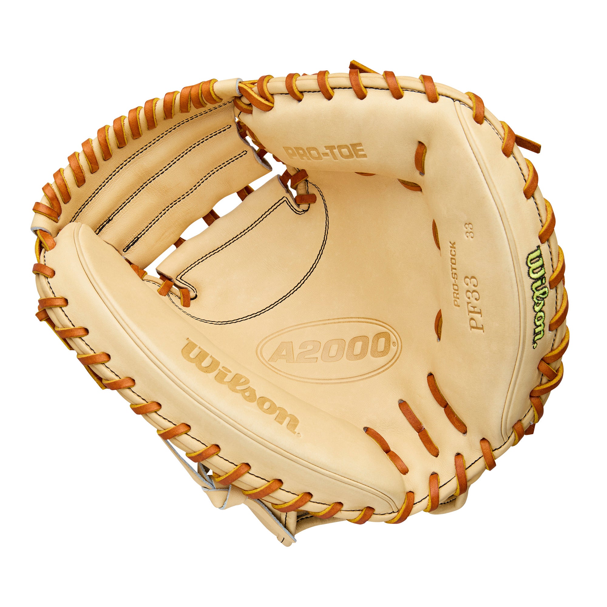 Wilson A2000 Classic PF33 Pedroia Fit Model 33" Baseball Catcher's Mitt - Image 3