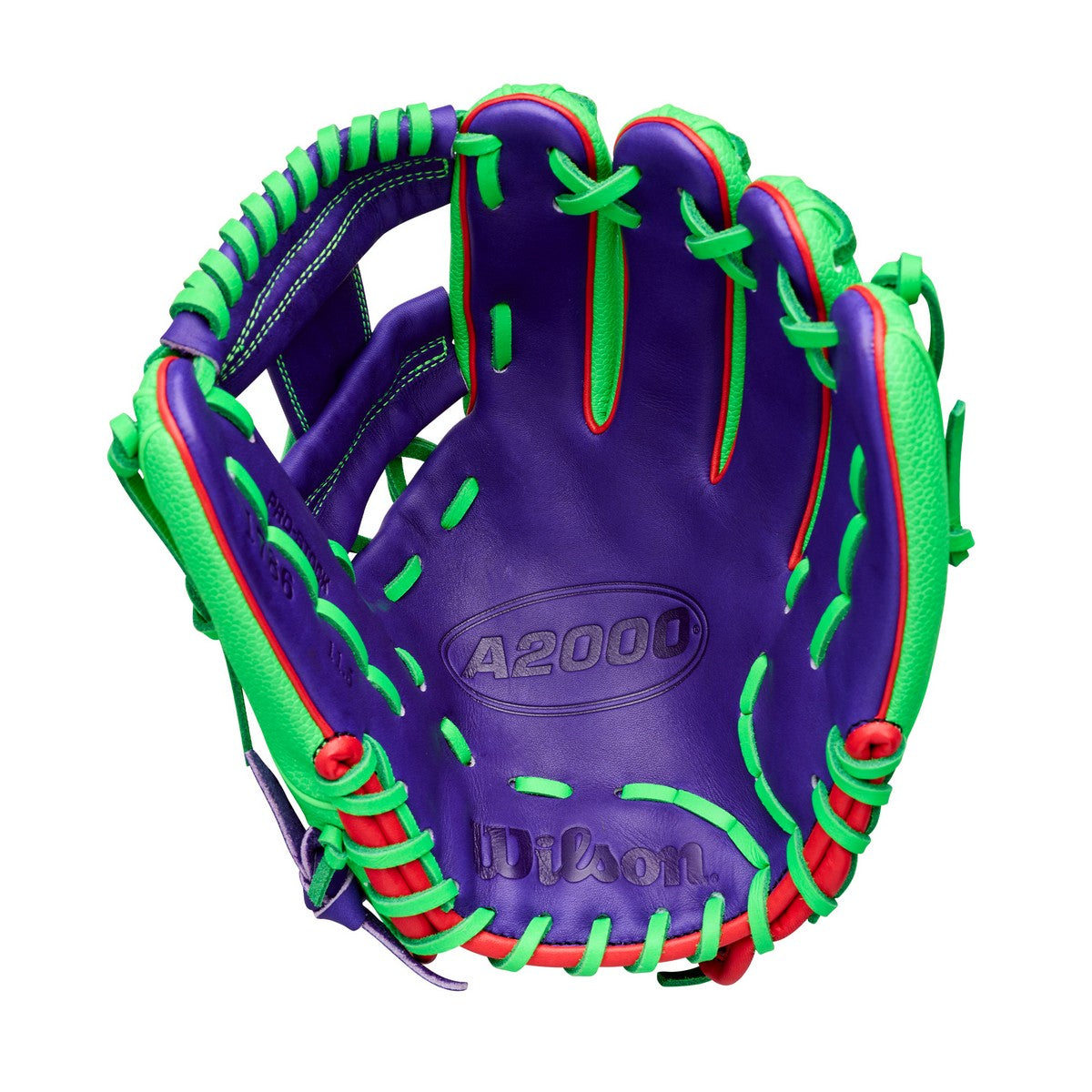 Wilson Limited Edition Big League Chew Swingin' Sour Apple 1786 A2000 11.5" Baseball Glove - Image 3