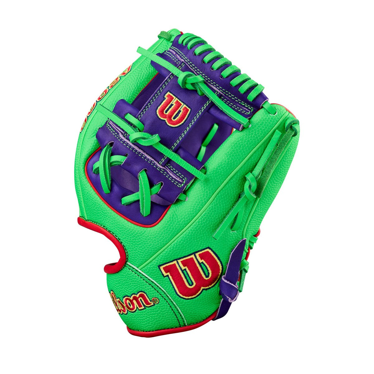Wilson Limited Edition Big League Chew Swingin' Sour Apple 1786 A2000 11.5" Baseball Glove - Image 4