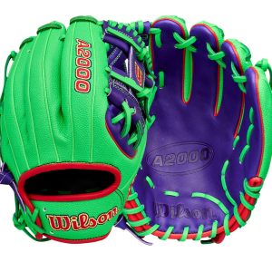 Wilson Limited Edition Big League Chew Swingin' Sour Apple 1786 A2000 11.5" Baseball Glove