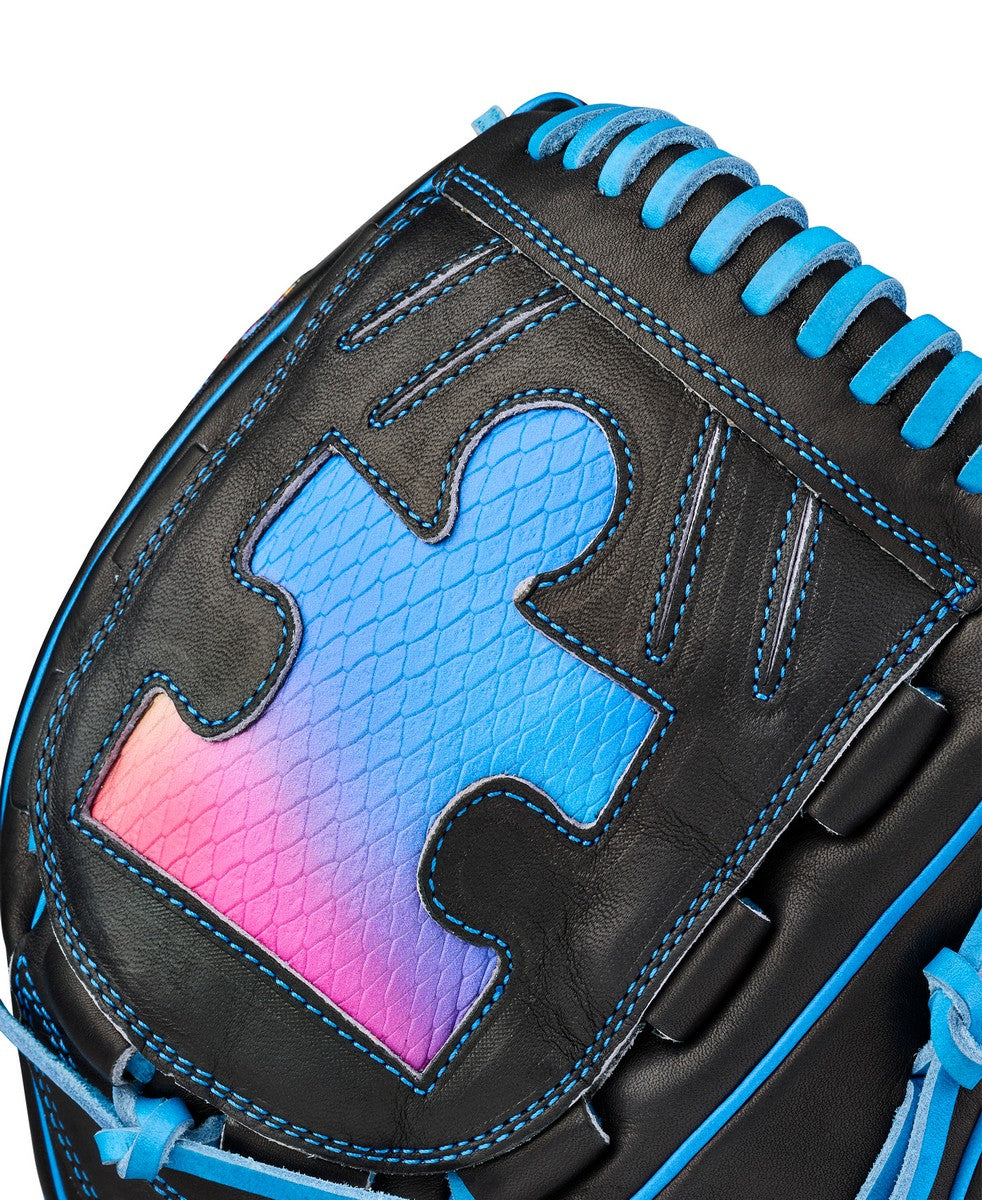 Wilson A2000 2026 Love the Moment B23 Puzzle Piece Model 12" Pitcher Baseball Glove - Image 6