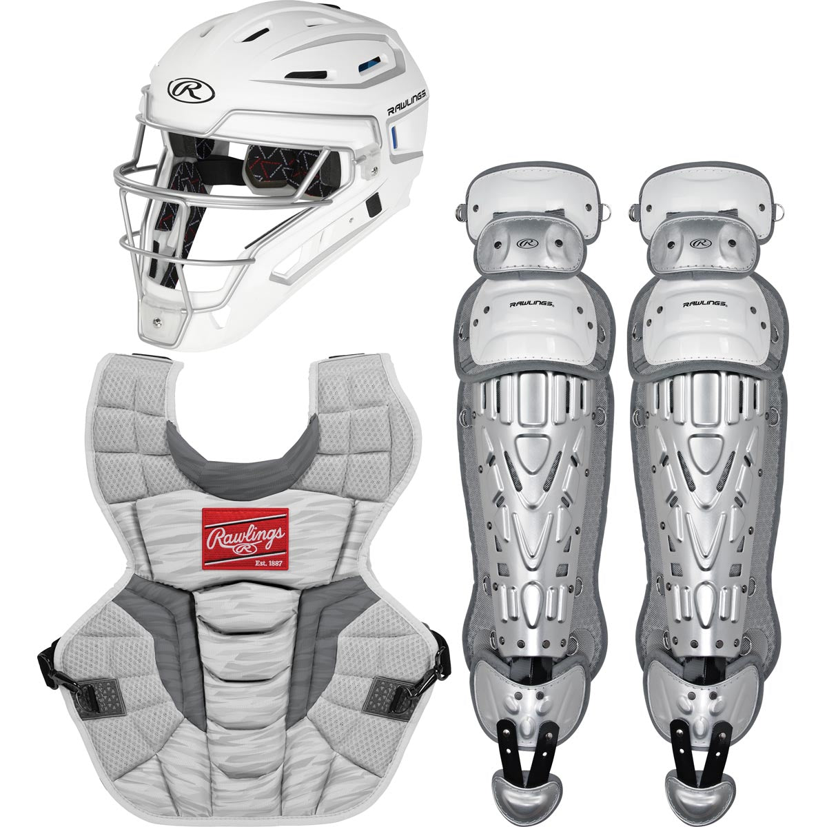 Rawlings Intermediate VELO 2.0 Catcher Set - Image 8