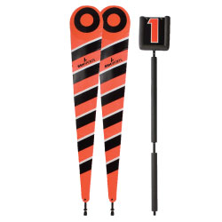 Diagonal Chain Set & Padded Flip Down Indicator