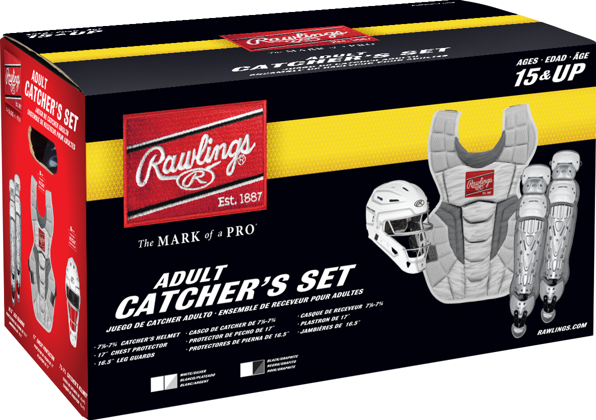 Rawlings Intermediate VELO 2.0 Catcher Set - Image 12